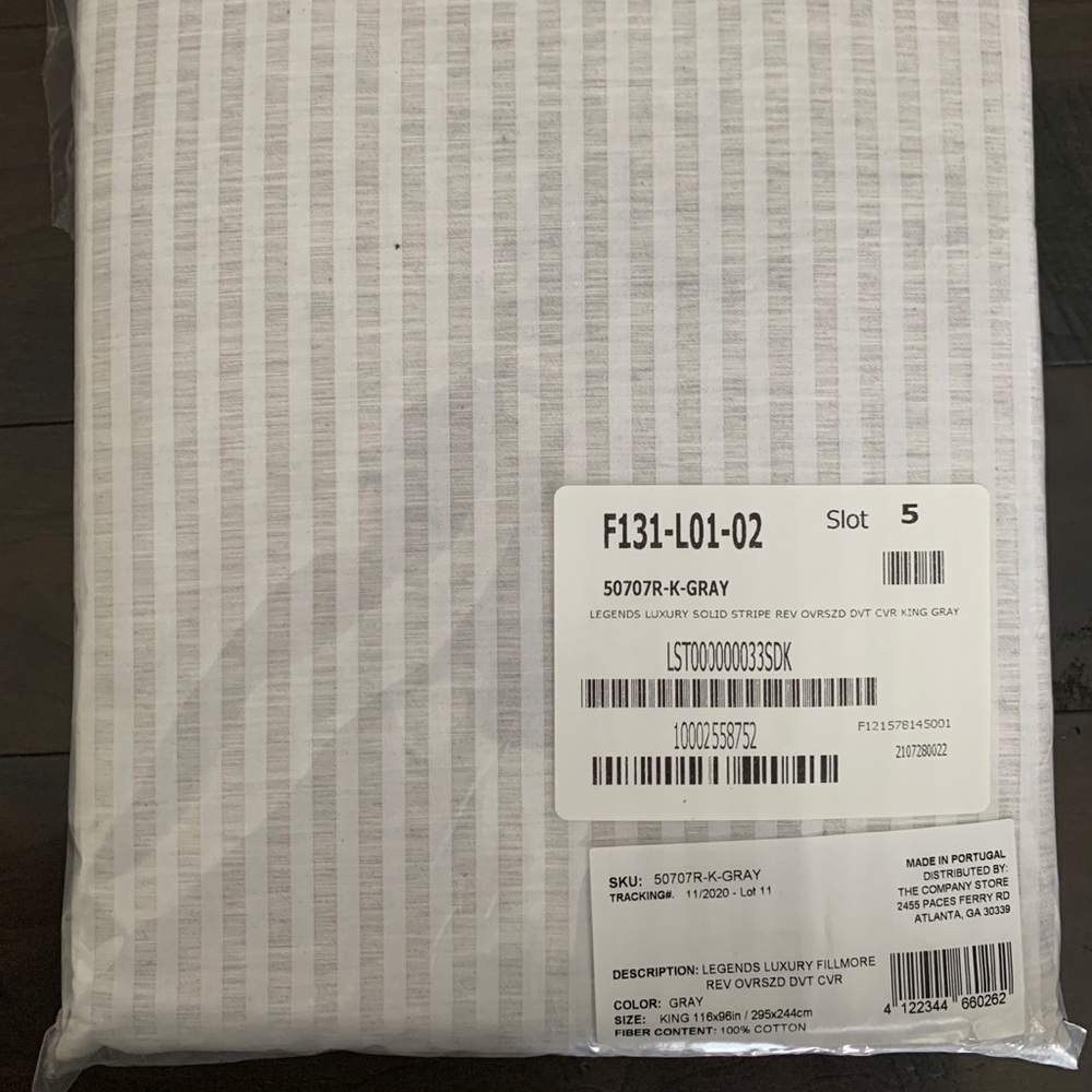 The Company Store King Oversized Duvet Cover